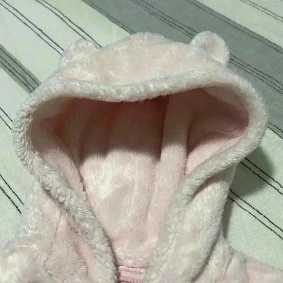 First Impressions lightweight snowsuit pink size 3-6m - Picture 4 of 7